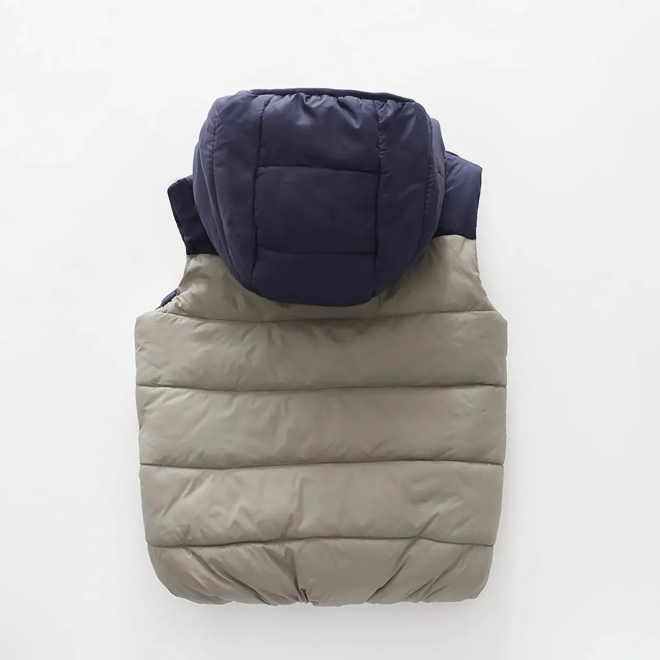 Adventure Stripe Puffer, Junior Boys Vest