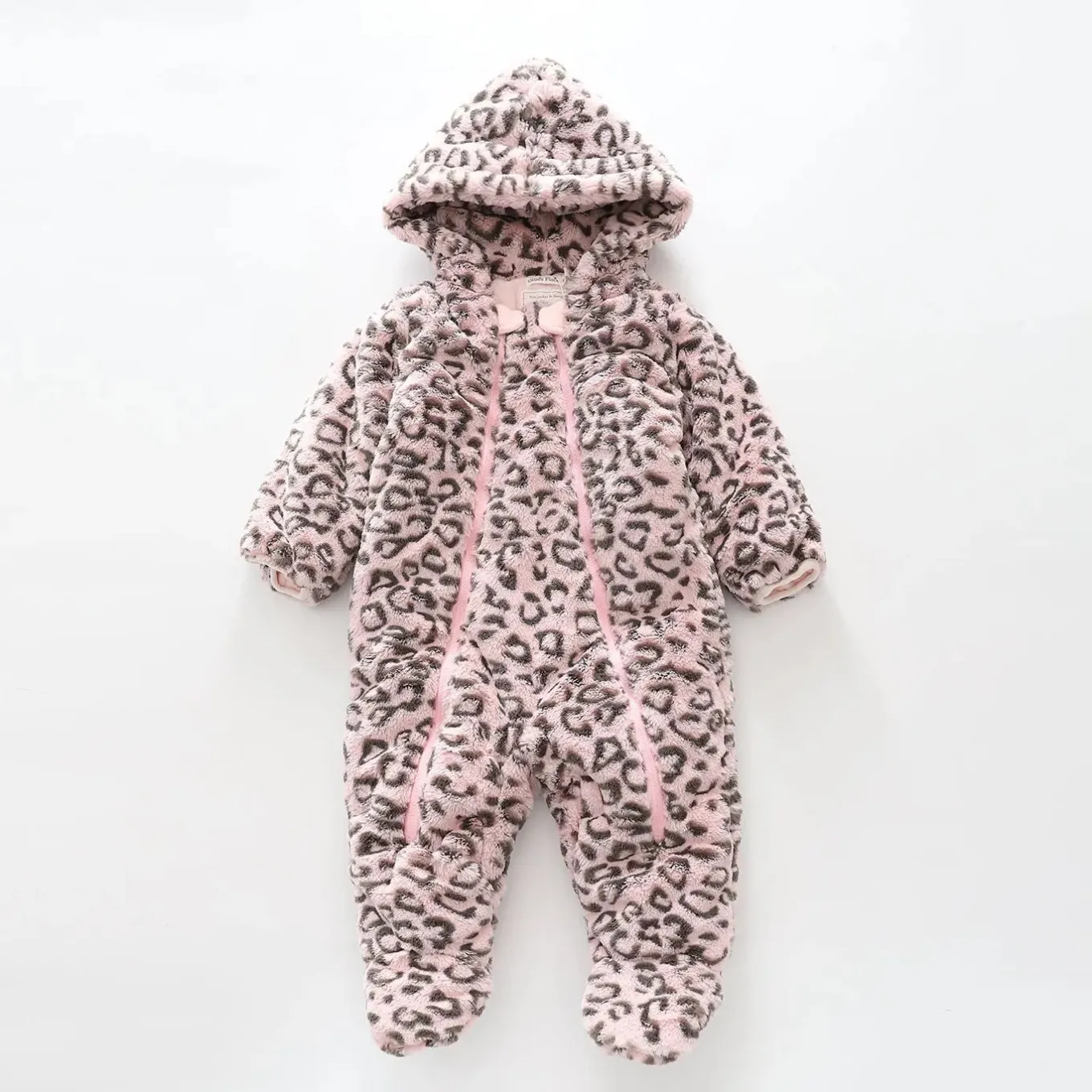 Animal Print, Baby Girls Snow Suit