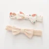 Autumn Rose, Baby Girl Headbands 2 Pack