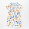 Baby Boys Dino Print Romper