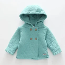 Baby Boys' Green Quilted Jacket