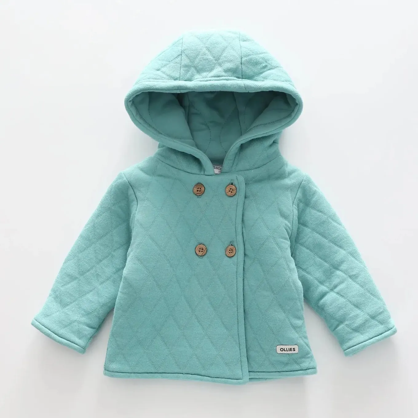Baby Boys' Green Quilted Jacket