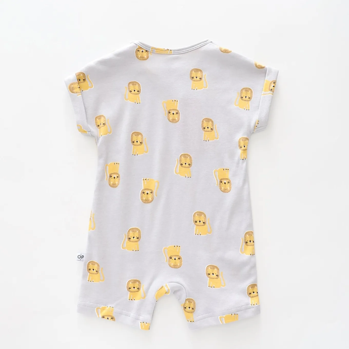 Baby Boys Lion Short Romper