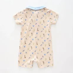 Baby Boys, Love Mum and Dad Collared Romper