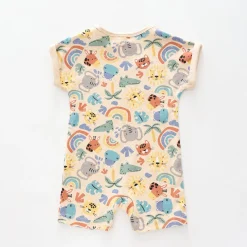 Baby Boys Sunshine Safari Short Romper