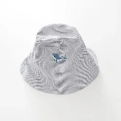 Baby Boys Whale Stripe Bucket Hat