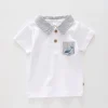 Baby Boys, Whale Stripe Polo Shirt