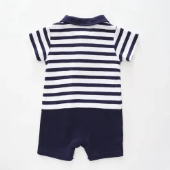 Baby Boys, Whaley Cute 2-in-1 Collared Romper