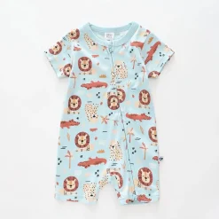 Baby Boys, Zoo Crew Zip-up Romper