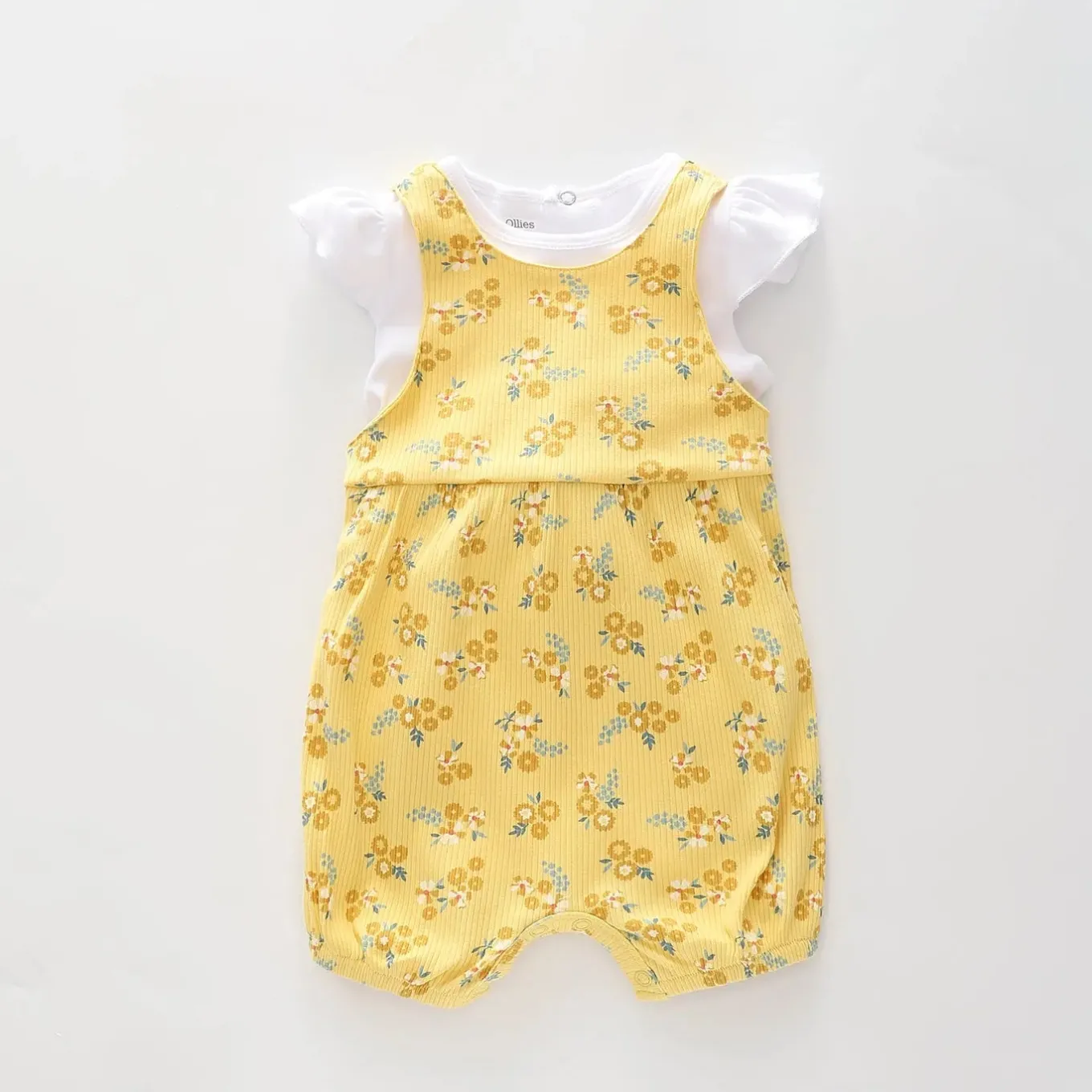 Baby Girls, Aussie Blossom Sunsuit Set
