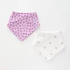 Baby Girls, Blossom 2pc Bandana Bib Set