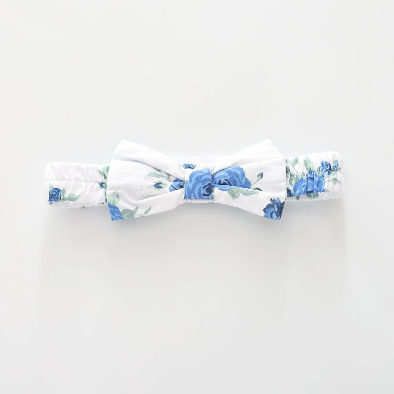 Baby Girls, Blue Rose Headband