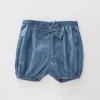 Baby Girls, Chambray Bloomer Shorts