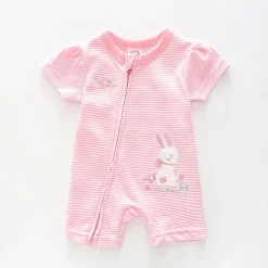 Baby Girls Little Bunny Summer Bodysuit