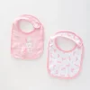 Baby Girls Little Bunny Traditional Bib Set