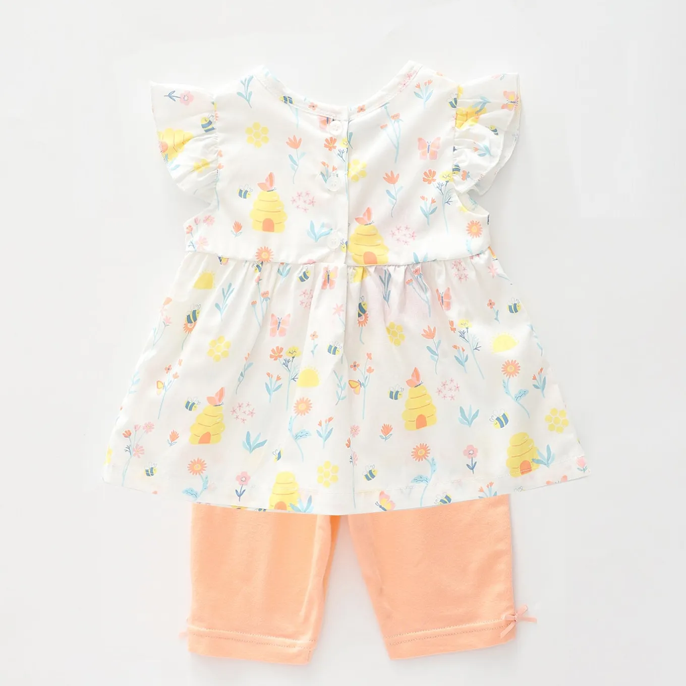 Baby Girls, Meadows Top and Tights Set