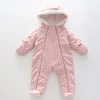 Baby Girls' Pink Padded Suit