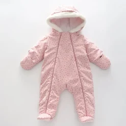 Baby Girls' Pink Padded Suit