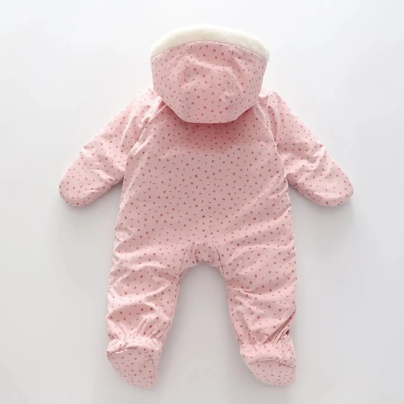 Baby Girls' Pink Padded Suit