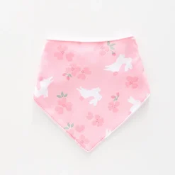 Baby Girls Some Bunny Loves You Bandana Bib