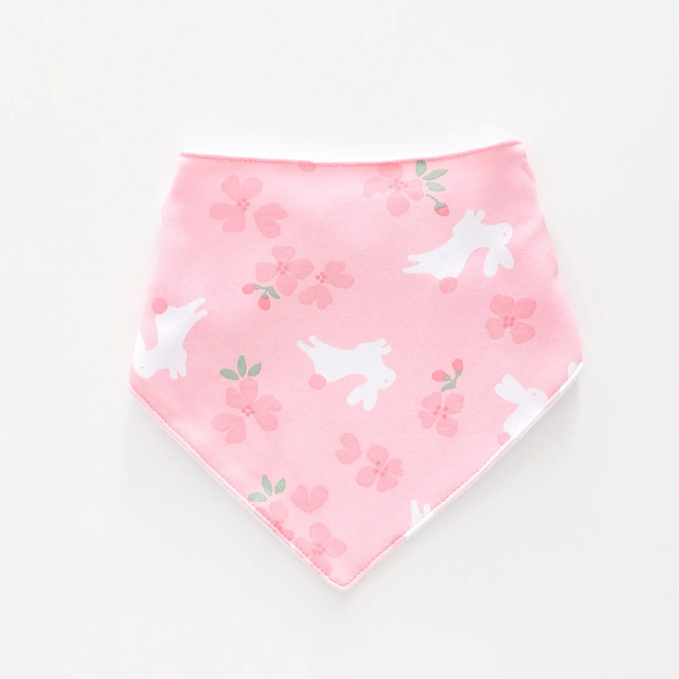Baby Girls Some Bunny Loves You Bandana Bib