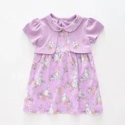 Baby Girls, Spring Bunny Cardi-Dress