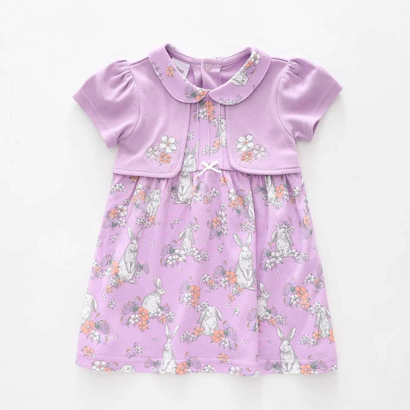 Baby Girls, Spring Bunny Cardi-Dress