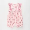 Baby Girls, Summer Bunny Romper