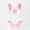 Baby Girls, White Strappy Bodysuit