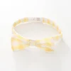 Baby Girls Yellow Gingham Headband