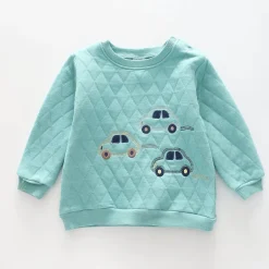 Babys' Vroom Vroom Quilted Jumper