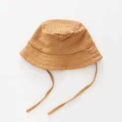 Biscuit Cheesecloth Bucket Hat