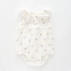 Blossom Floral Cheesecloth Bodysuit