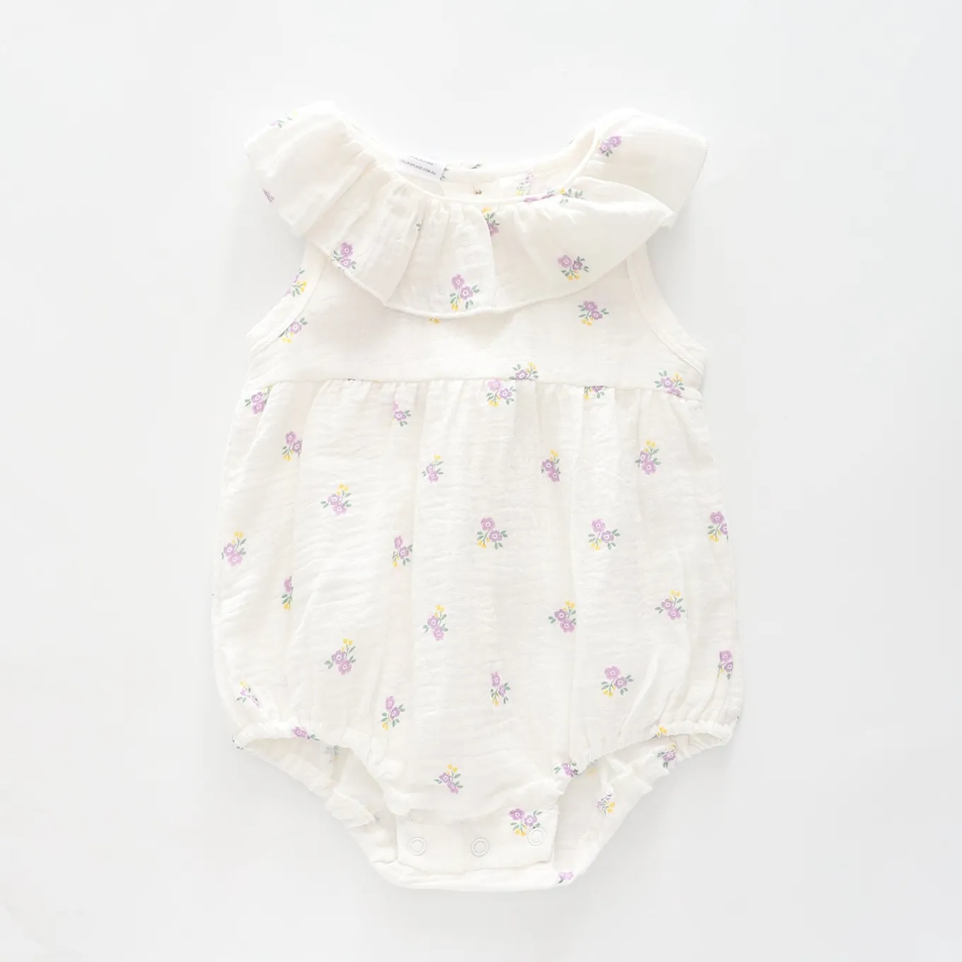 Blossom Floral Cheesecloth Bodysuit