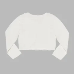 Blossoms Off-White True Knit Bolero Cardigan - Girl