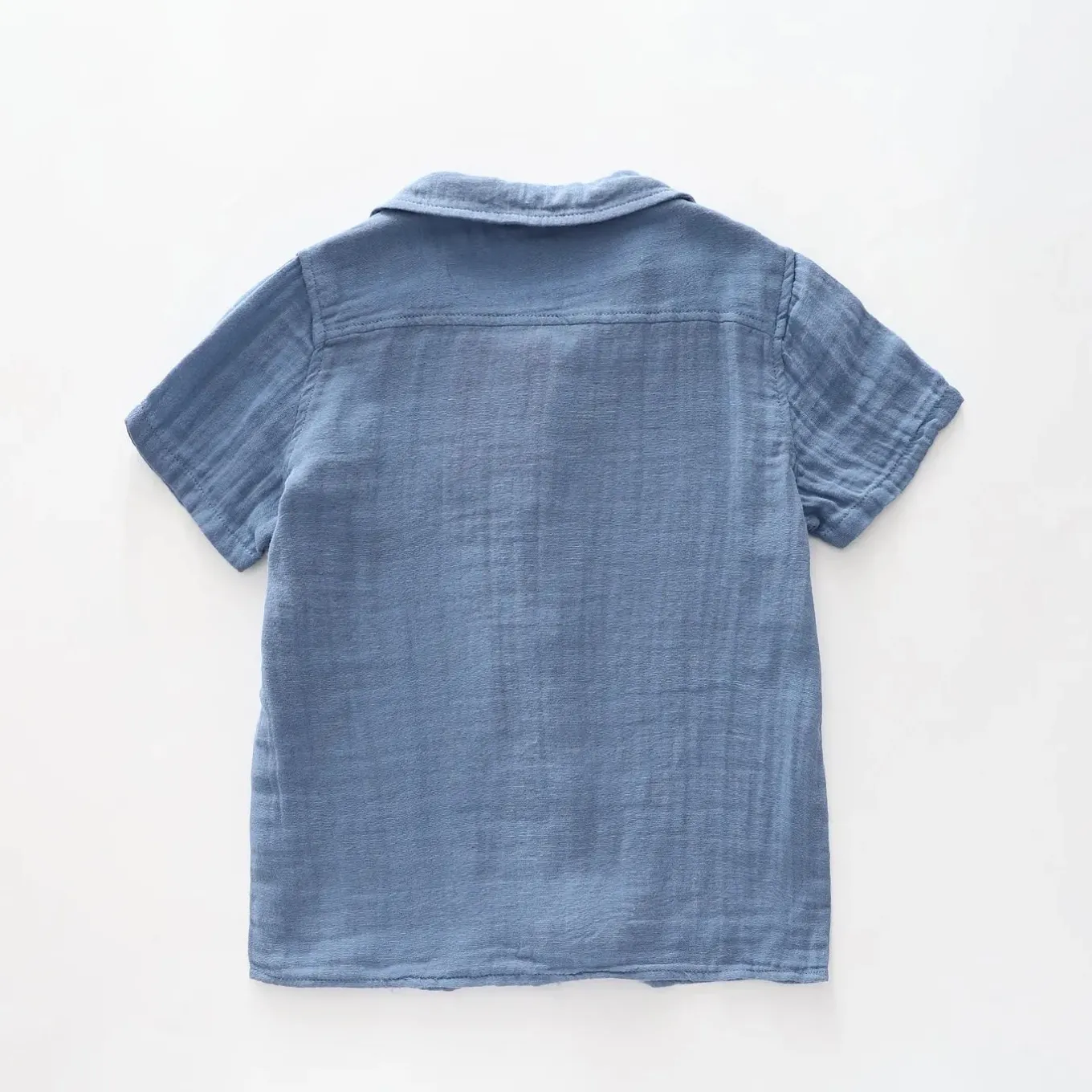 Blue Cheesecloth Shirt