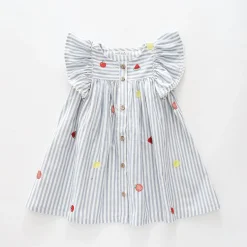 Blue Striped Sundress