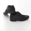 Boys Black Formal Lace Up Shoes