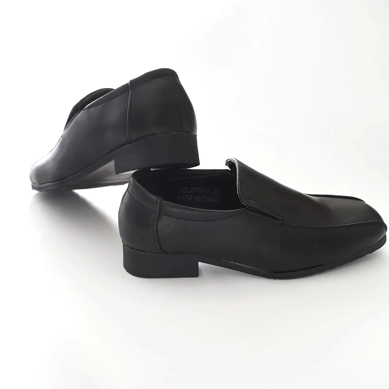 Boys Black Formal Shoes