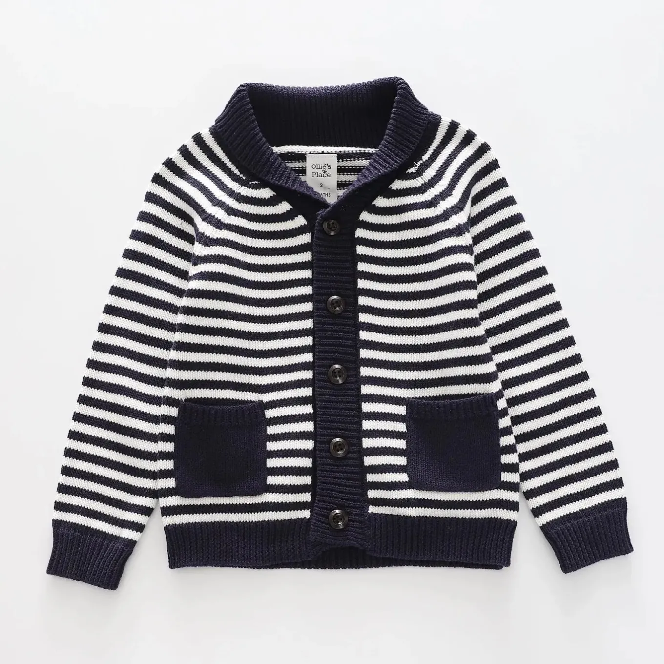 Boys' Chunky Knit Cardi