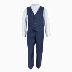 Boys' Formal Navy Suit, 3 Piece Set (size 8 years to 16 years)