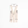 Boys' Striped Adjustable Suspenders