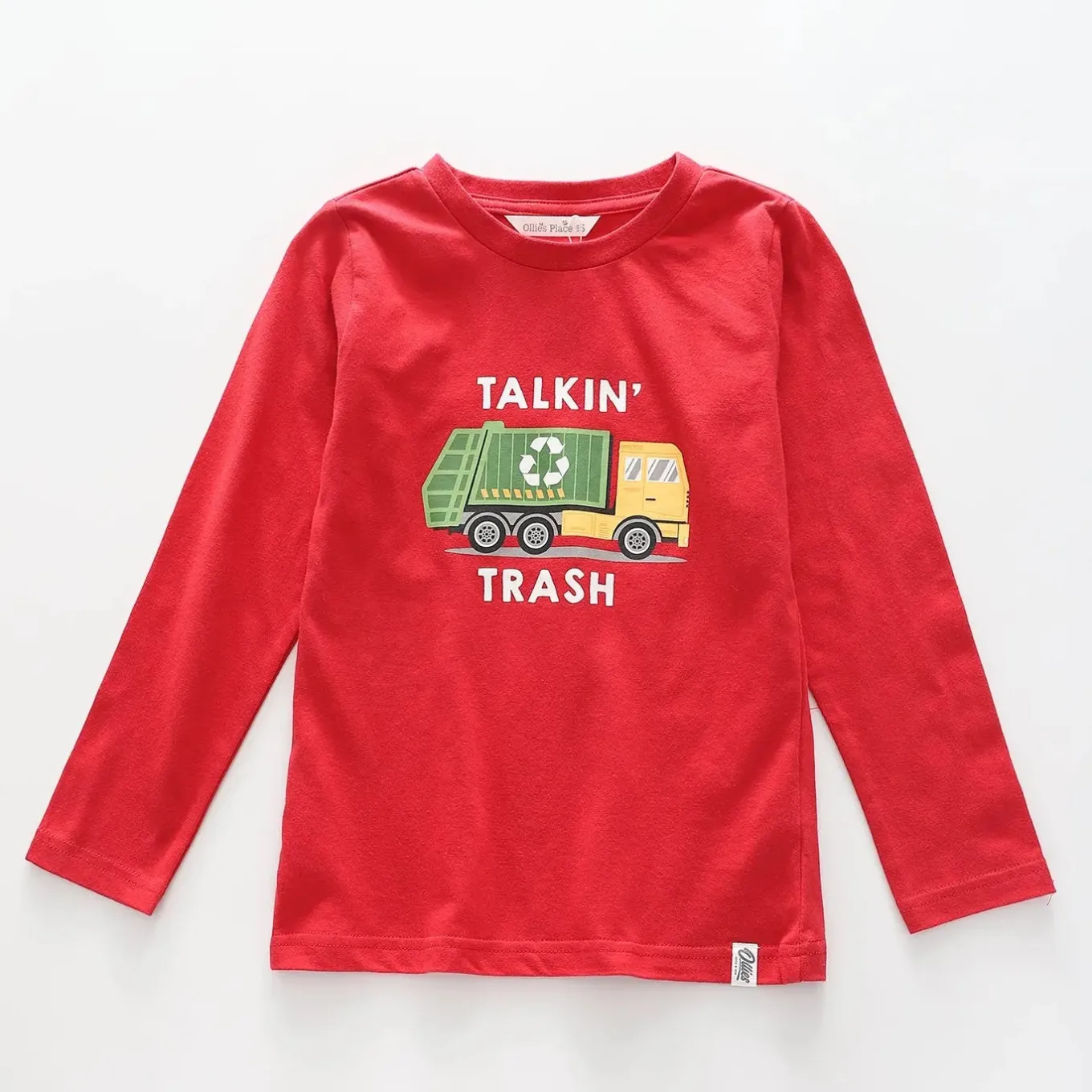 Boys' Talkin' Trash Long Sleeve Tee
