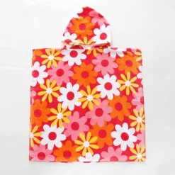 Daisy Days Kids Poncho Towel