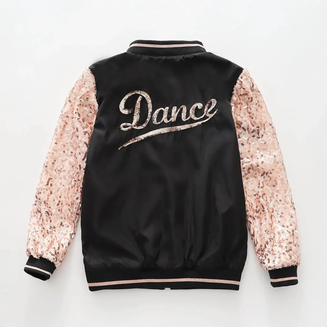 Dance, Girls Sequin Bomber Jacket