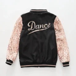 Dance Sequins, Girls Bomber Jacket
