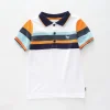 Dino Stripe Polo Top