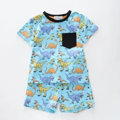 Dinosaur Print Pyjama Set