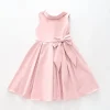 Dusty Pink Satin Dress