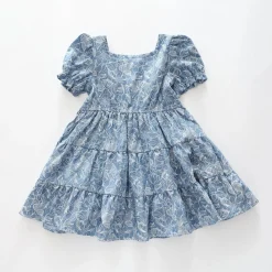 Floral Chambray Dress